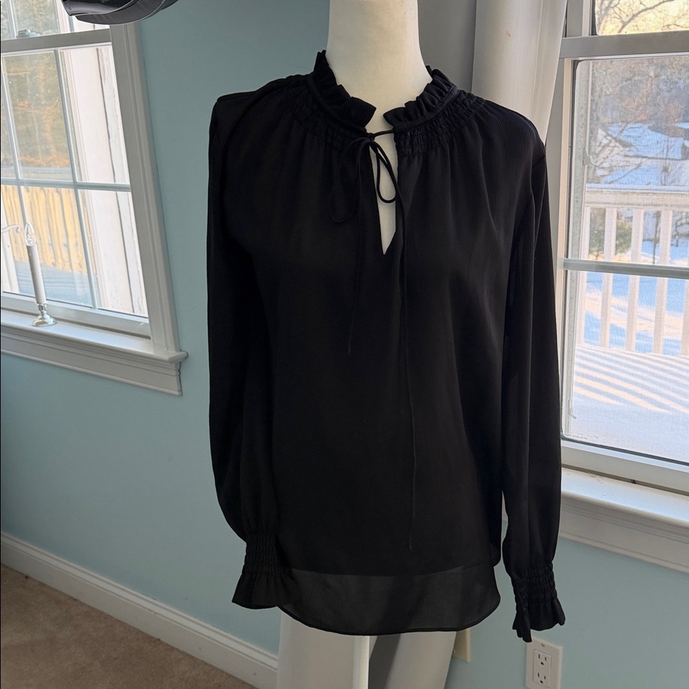 Elegant Ann Taylor Black Women's Top